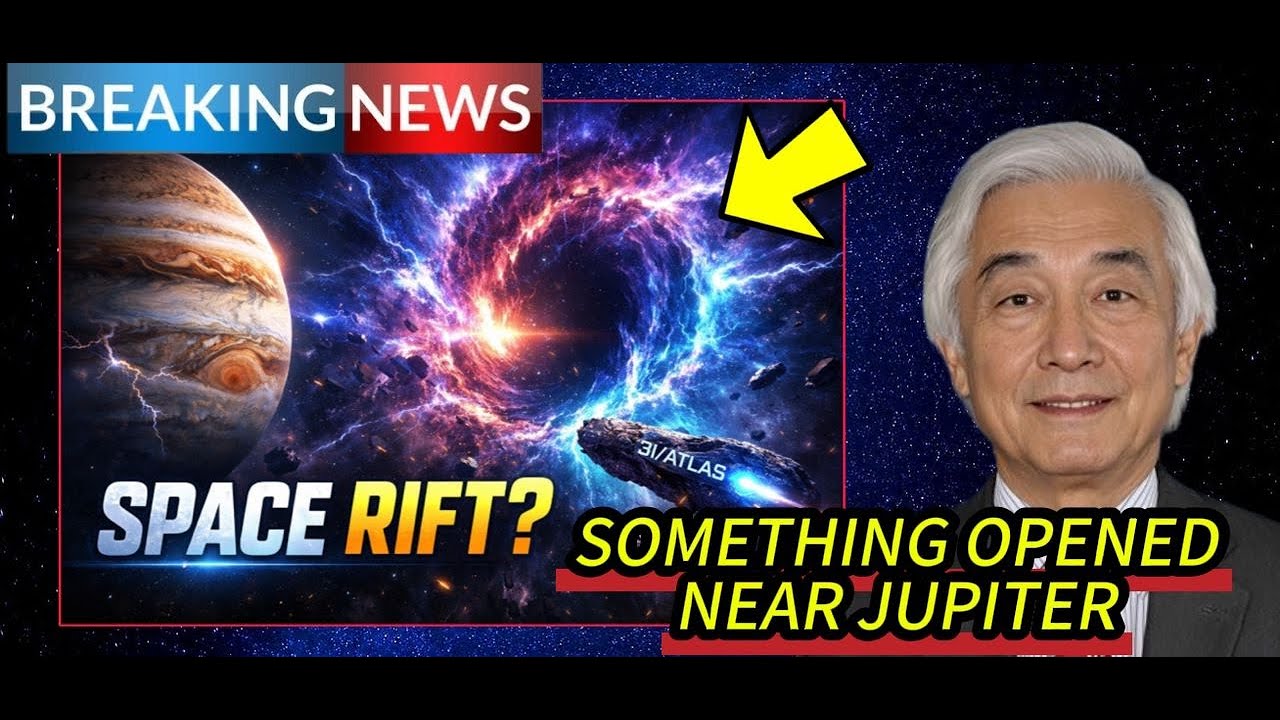 Unexplained Space Rift Near Jupiter Linked to 3I/ATLAS