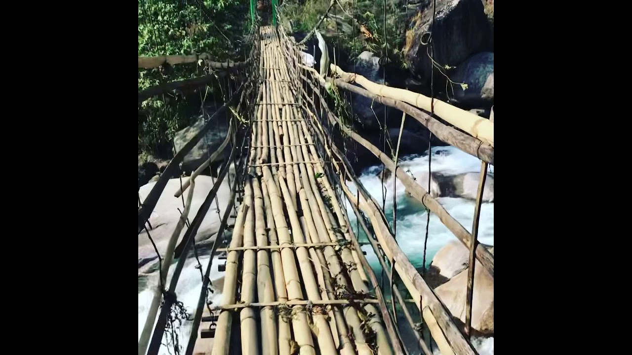 Rolep Homestay bamboo bridge