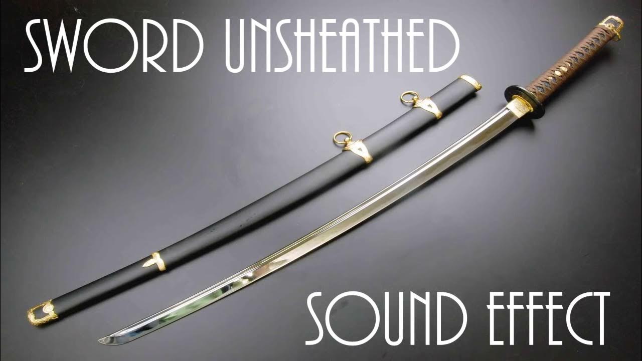 Sword sound. Sword sound effect. звук меча.