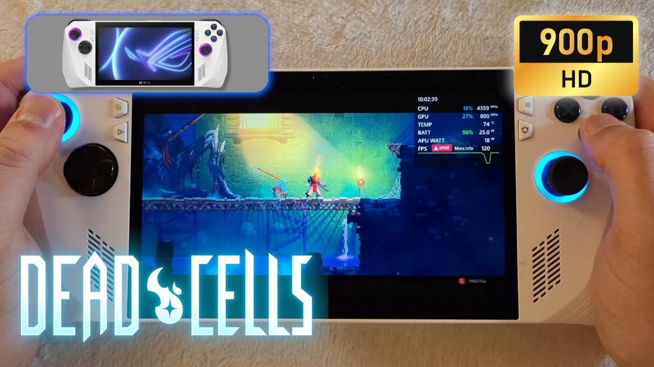 ASUS ROG Ally | Dead Cells | 900p
