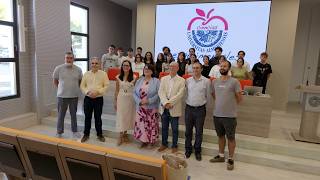 Recepción a los estudiantes de la UHU del 1er curso del Grado en Física