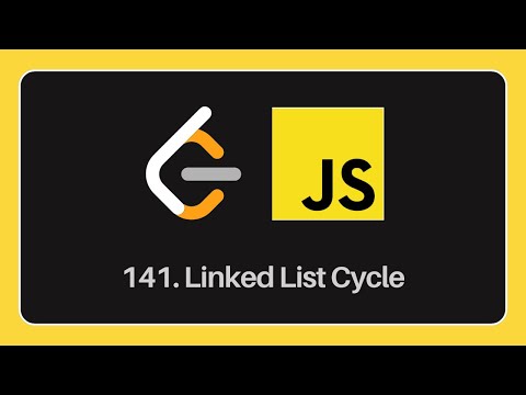 141. Linked List Cycle | How to detect cycle in linked list | Javascript | DSA with JS