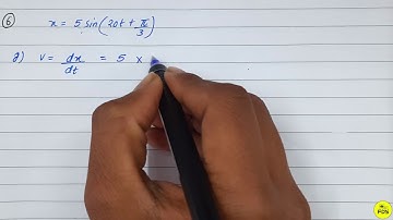 HC VERMA SOLUTION | Simple harmonics Motion    | Chapter 12 | Question 6 | Free  Doubt Solution .