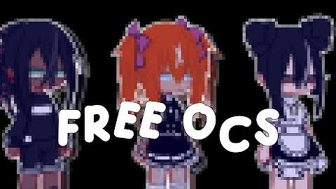 Free ocs|Offline Codes in Pinned Comment (no credit!!)