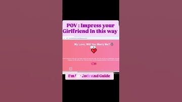 Impress your Girl Friend In This Way | HTML | CSS | JS | Propose Your Friend