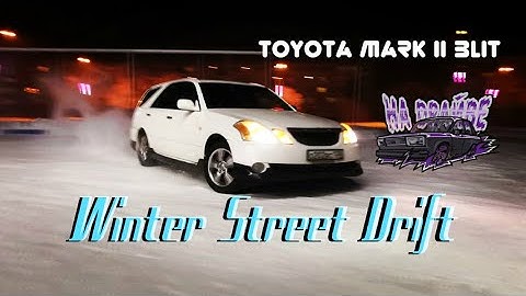 Winter Street Drift. Toyota Mark II Blit. Keep It Street 38