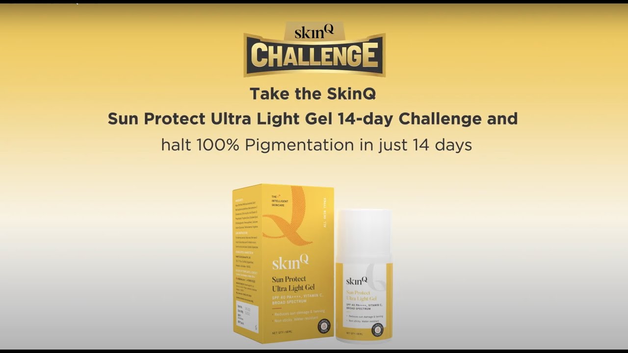 Halt Pigmentation & Tan with Sunscreen Gel 14day challenge SkinQ