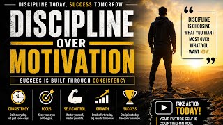 Discipline Over Motivation | The Secret to Consistent Success and Achieving Your Goals