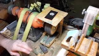 Intro to Chisel Sharpening - Using a Buffing Wheel