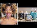 OGX Charcoal Detox Product Review / Wash & Go Style
