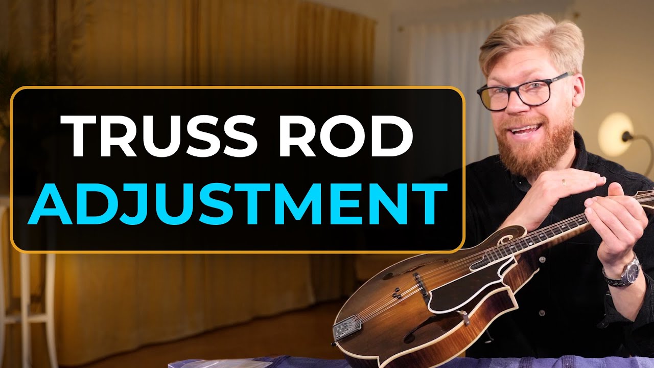 How to do a Mandolin Truss Rod Adjustment for perfect