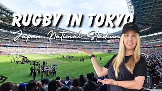 We went to watch rugby in Tokyo | Japan National Stadium vlog