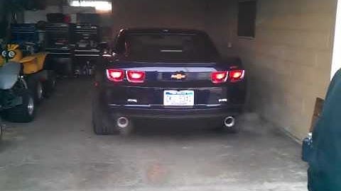 2012 Camaro SS Borla ATAK exhaust