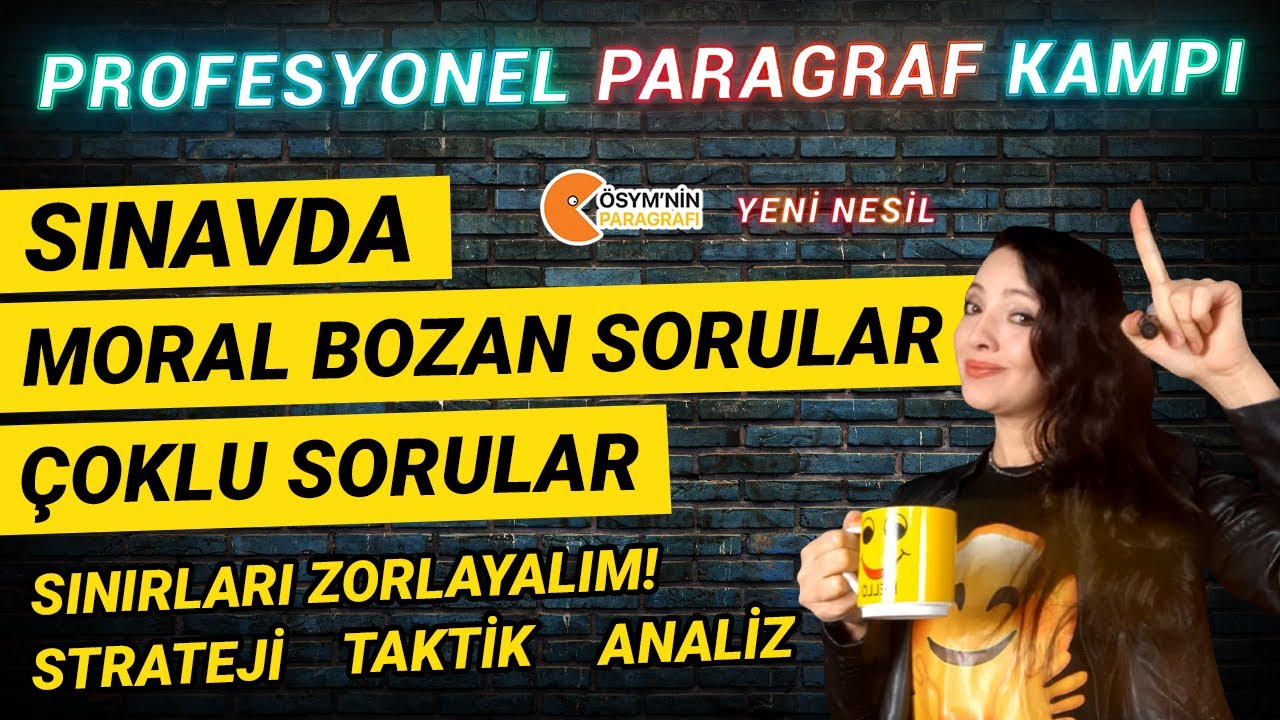 ÇOKLU PARAGRAF SORULARI  | Profesyonel Paragraf Kampı #HaleHoca