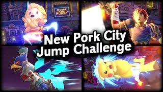 [SSBU] Who can pass the New Pork City jump challenge?