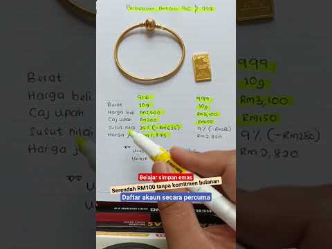 916 vs 999. Beli Emas 999 untuk pelaburan jangka panjang yang menguntungkan. #publicgold #emas #gold