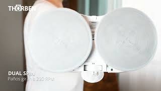 Enceradora, Pulidora Y Mopa Inalámbrica Thor Spin Bot