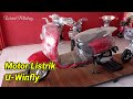 Motor Listrik U-Winfly Warna Merah