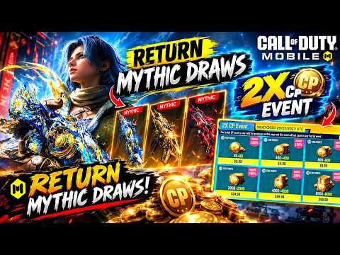 SEASON 9 Returning Mythic Draws AND DOUBLE COD POINT EVENT