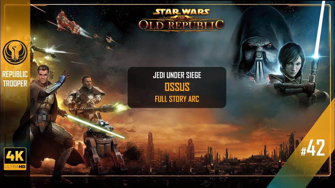 #42 Trooper ▶ Jedi Under Siege ✷ Ossus | Cutscenes