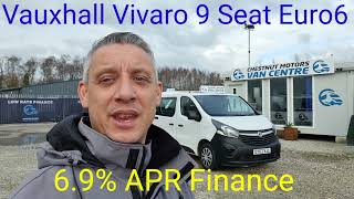 Vauxhall Vivaro Combi 9 Seat Mini Bus Crew Van For Sale ULEZ Euro6 Finance & Delivery Available