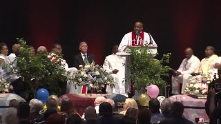 Funeral held for 4 siblings after daycare fire