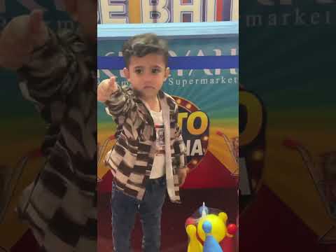 Cute Boy Exploring Kifaya Shopping Center Arhamjanioye