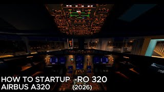 How To Startup Airbus A320 in Roblox - RO 320 (2026)