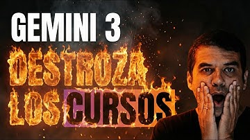 ¿El FIN de los CURSOS? Mira cómo GEMINI 3 reemplaza cualquier lección de un curso en minutos GRATIS