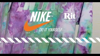 How to Ice Dye with Rit and Nike (Intermediate Tutorial)