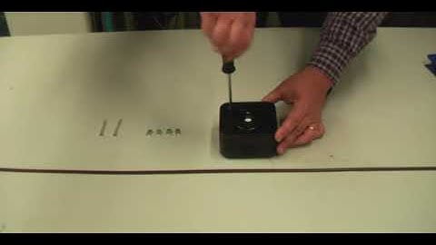 How to Videos - VESDA Sensepoint XCL - Connection to VEA tube