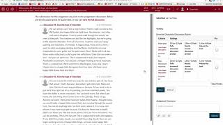 Working with Canvas' SpeedGrader Sidebar