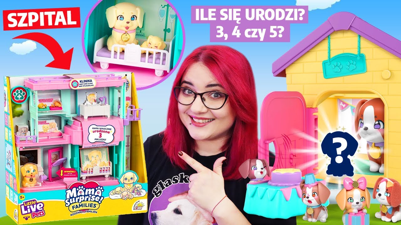 PIESEK RODZI SZCZENIACZKI 🐶 Mama Surprise! Rodzinka