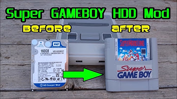 Super GAMEBOY HDD Mod for Roshambo Super Famicom Retro Gaming Cases-Pi 3, Rock64 & RockPro 64 SBC