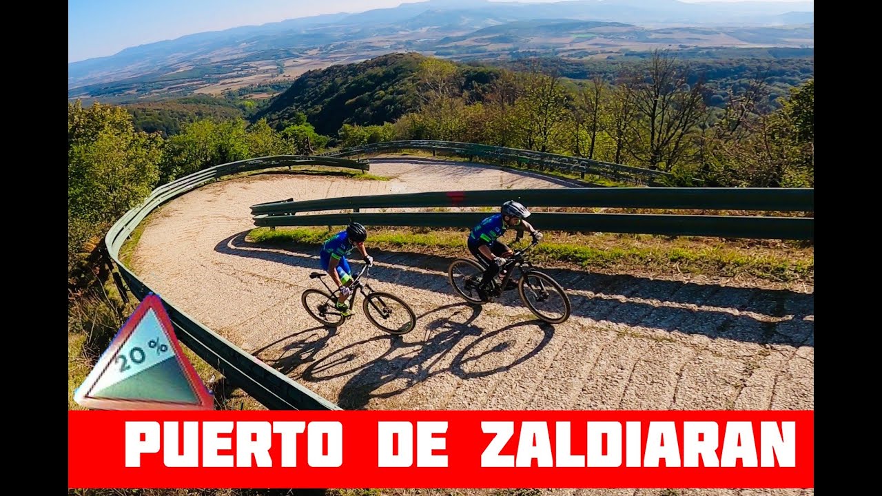 SUBIDA al PUERTO de ZALDIARAN con BICI de MONTAÑA(PUERTOS DE EUSKADI)