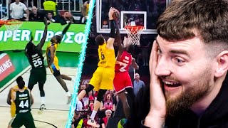 REACTING To Best Plays Of 2023-24 EuroLeague Season