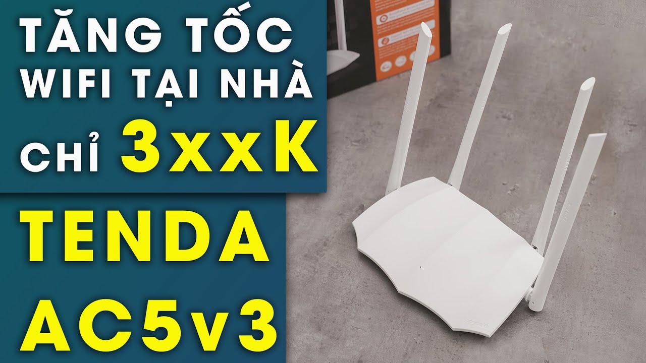 mi router pro  2022 Update  Đi mua Router Wi-Fi 300k Tenda AC5v3: Đáng đến từng xu