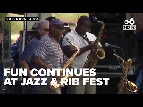 Video still: Jazz and Rib Fest continues in Columbus with music and food delights