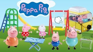 Peppa Wutz Rettung Am Spielplatz Abenteuer Wohnmobil Und Spielplatz Spielset Meinspielzeugmarkt