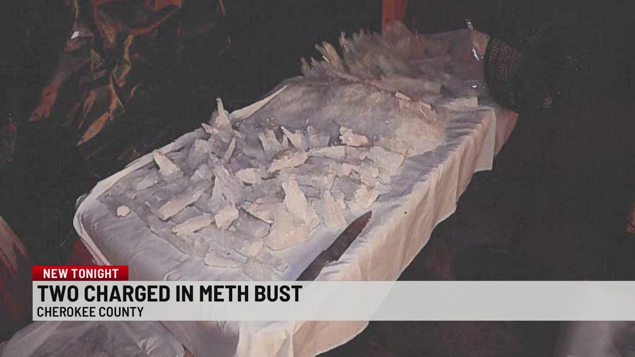 PHOTOS: 500 pounds of meth seized in Cherokee County - YouTube