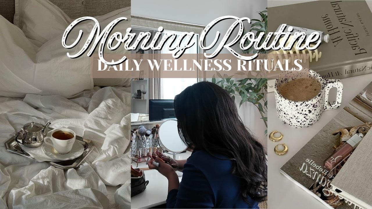 MY MORNING ROUTINE ESSENTIALS | WELLNESS, SKINCARE, NON-NEGOTIABLES