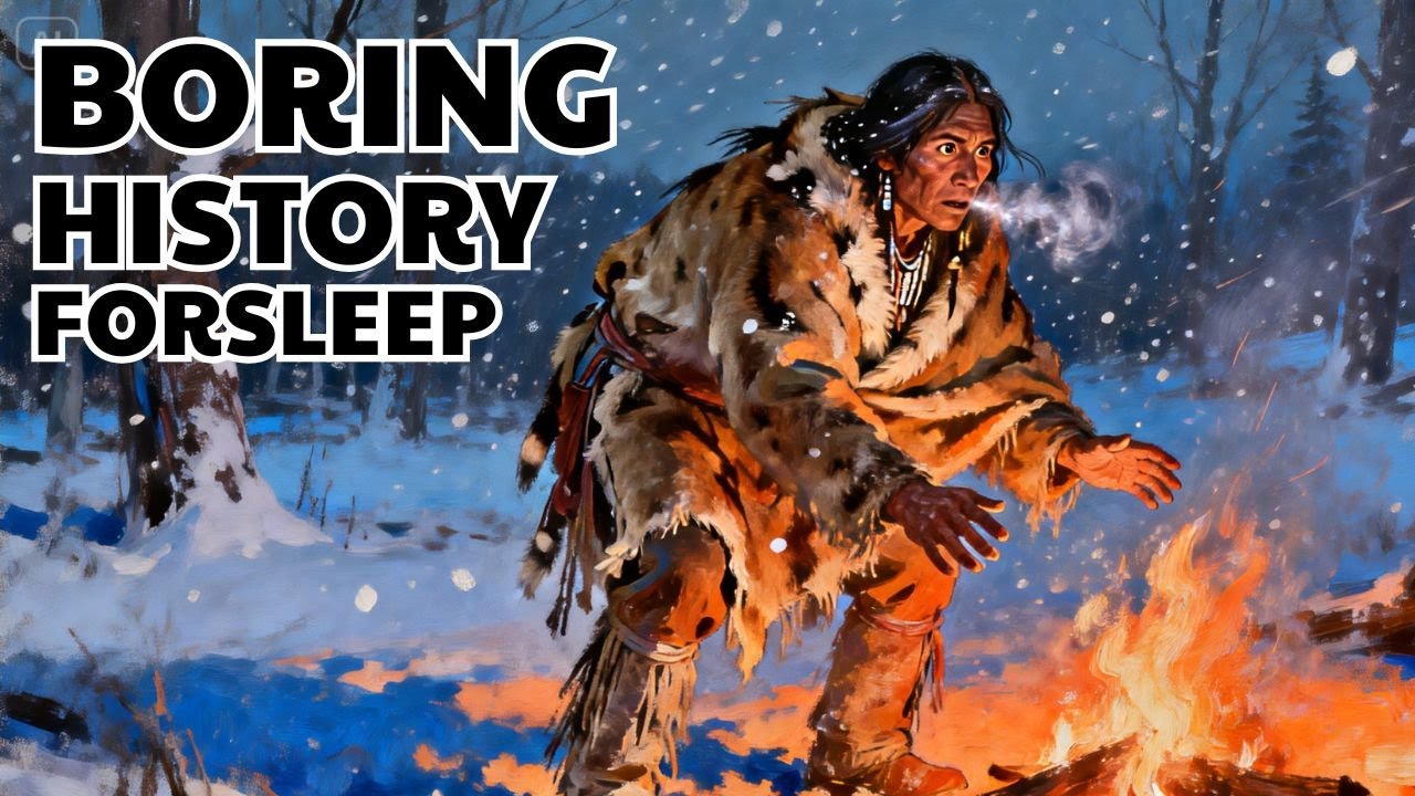 How Native Americans Survived Harsh Winters Using Nature Alone | Relaxing History for Sleep