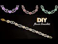 flower bracelet. bracelet making. beading tutorials. easy beading pattern