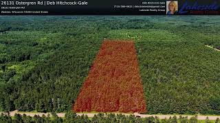 9.8 Acres near Webster, WI for Sale | 26131 Ostergren Rd | Deb Hitchcock-Gale