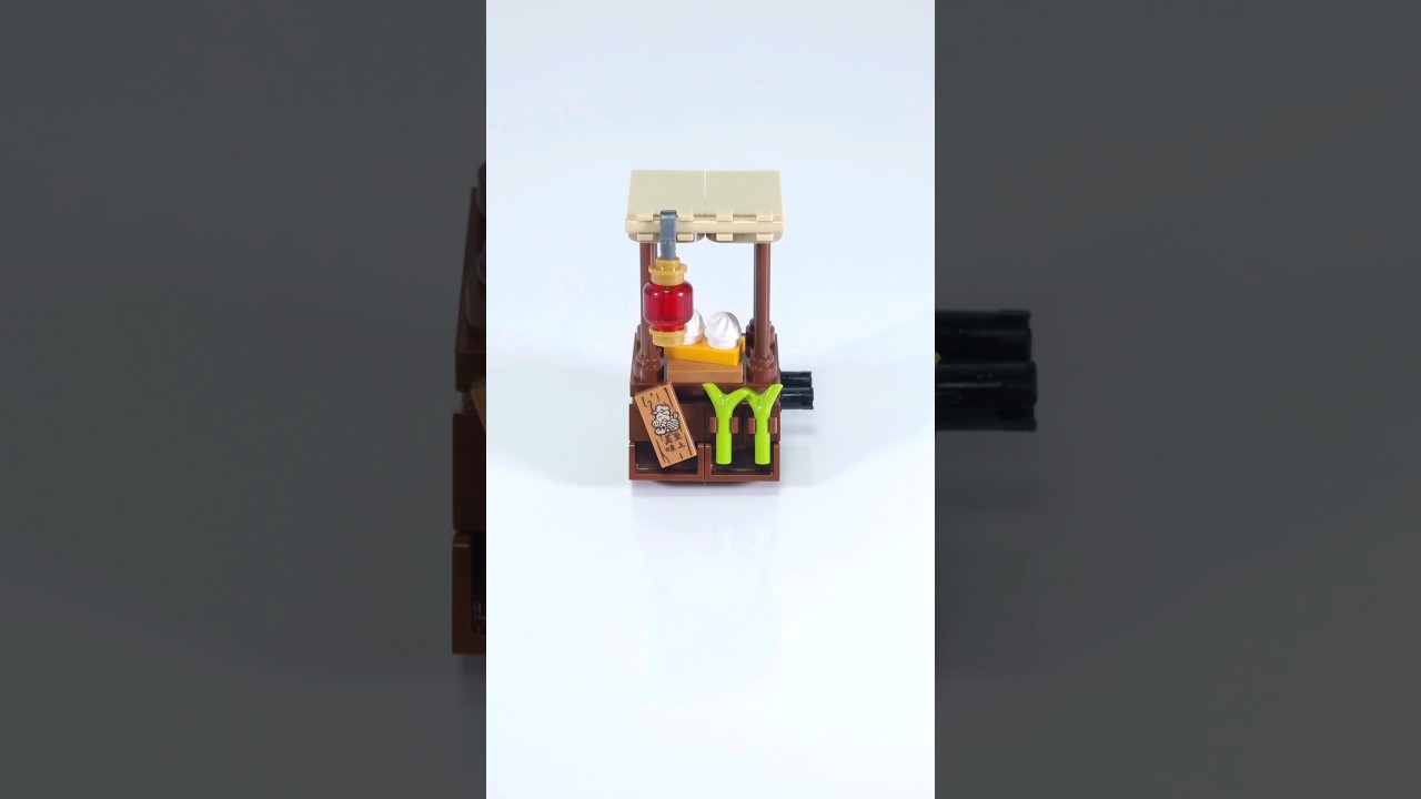 작지만 아기자기 귀여운 레고 30656 몽키킹과 시장 조립 스톱모션 