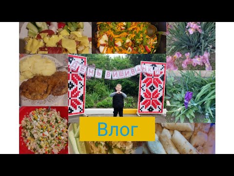 Видео: #Новий Влог#Сад🌳#Город🥒🥕#Клумби🌺⚘️#Наше меню🥗🥘🍩