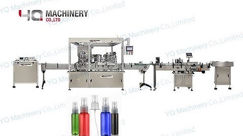 Automatic bottle unscrambler filler capper and labeler production line for vial filling machine
