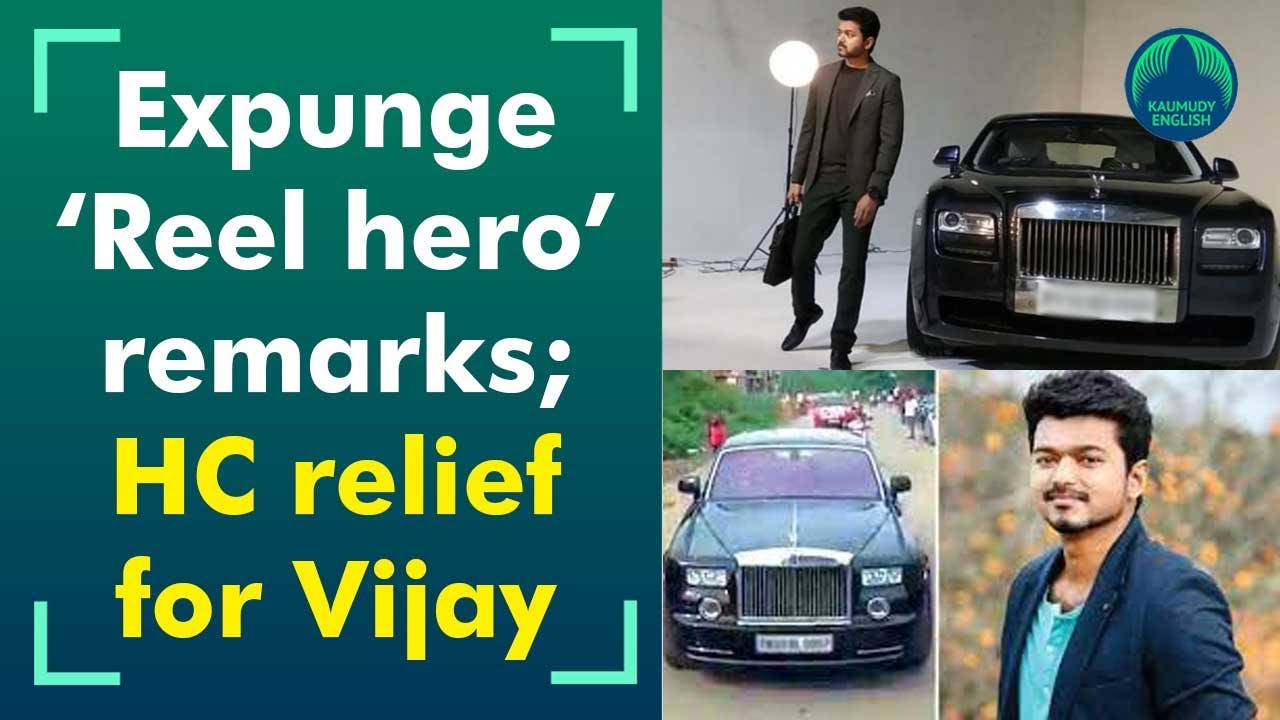 Madras HC stays single judge order against actor Vijay