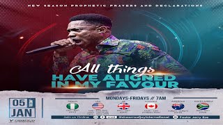New Season Prophetic Prayers and Declaration [NSPPD] | 5th JANUARY 2021