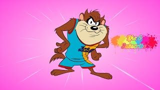 How to Color Looney Tunes Taz coloring video @drawtube28